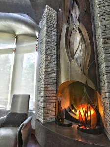 Cheminée "Œuvre d'art"