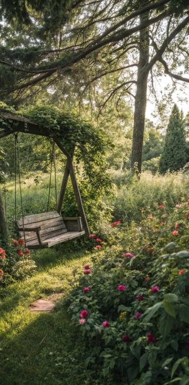 jardin vieillissant