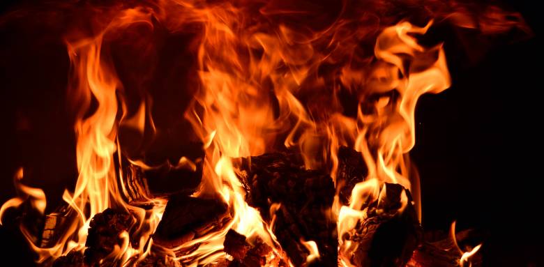 Cheminée à foyer ouvert