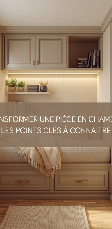 transformer piece en chambre maison morbihan