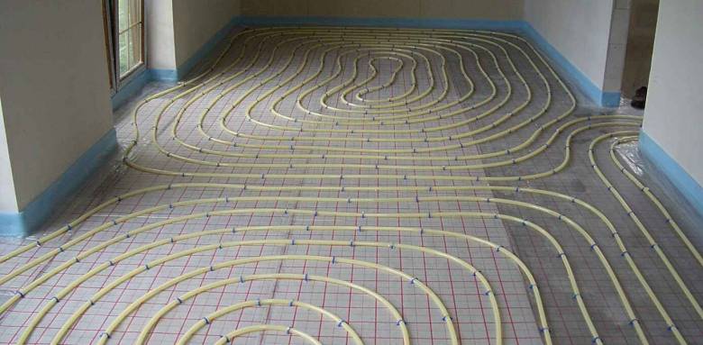 chauffage par le sol