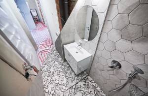 Plancher chauffant salle de bain