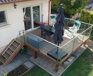 Terrasse sur pilotis Haguenau