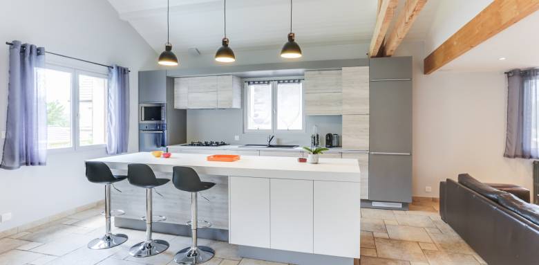 Aménagement d'une cuisine ouverte sur le séjour - Montauban 82