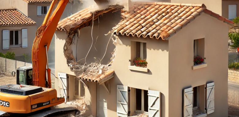  Travaux de démolition de maison - Montauban 82