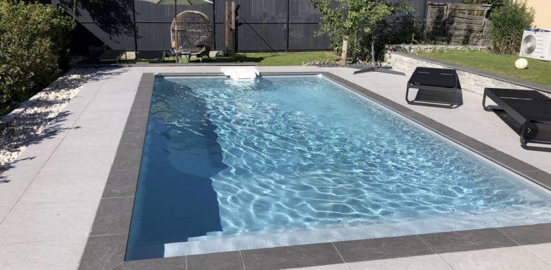 Jolie mini piscine dans le Grésivaudan