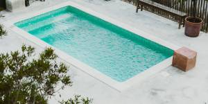 mini piscine en ville
