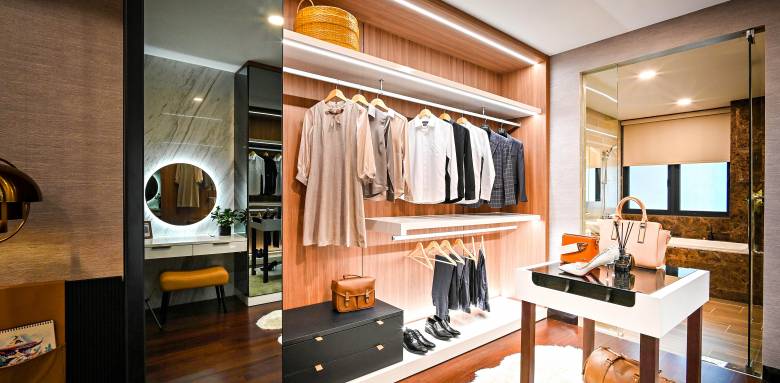 Aménagement dressing Paris13