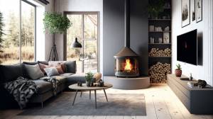 Salon rectangulaire Deauville