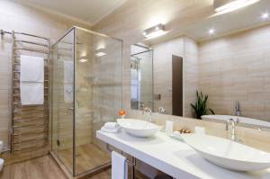 Douche à l'italienne