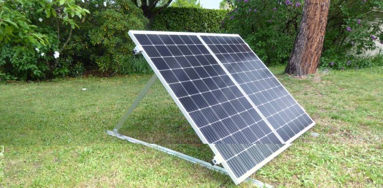 panneaux solaires kit spécial jardin