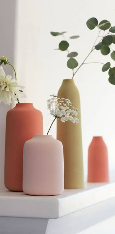 Diverses teintes pour une décoration organique