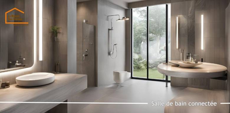 Salle de bain connectée