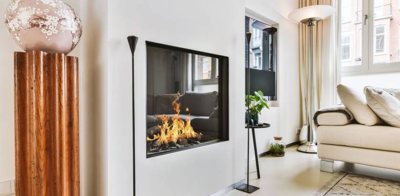 Rénovation et installation d'une cheminée