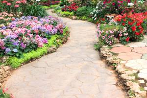 allée de jardin à Le Perreux