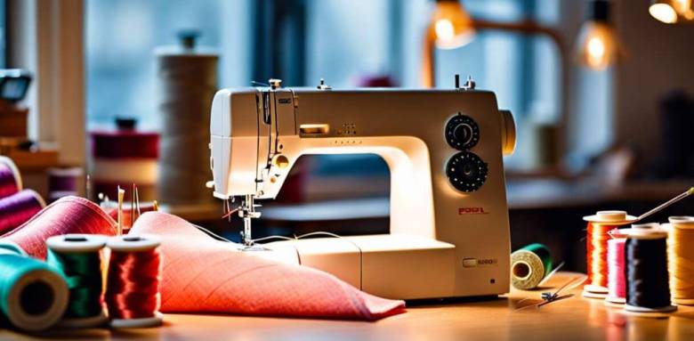 Eclairage intérieur pour travaux couture