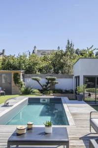 Piscine liner gris