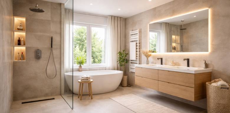 Rénover une salle de bain de 10 m² : idées, aménagement et conseils pour réussir votre projet