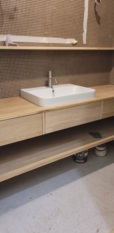 meuble de salle de bain sur mesure