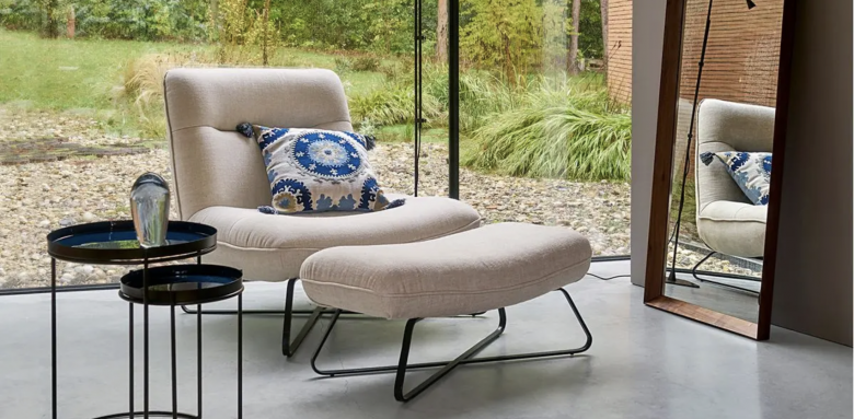 Duo de bouts-de-canapé métal, noir et bleu paon, La Redoute