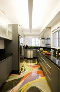 résine époxy fantaisie en couleur 