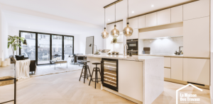 Cuisine moderne blanche