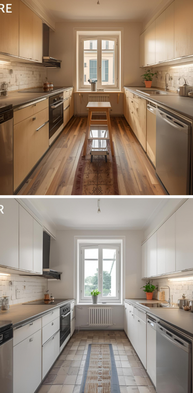 Rénovation cuisine appartement Morbihan