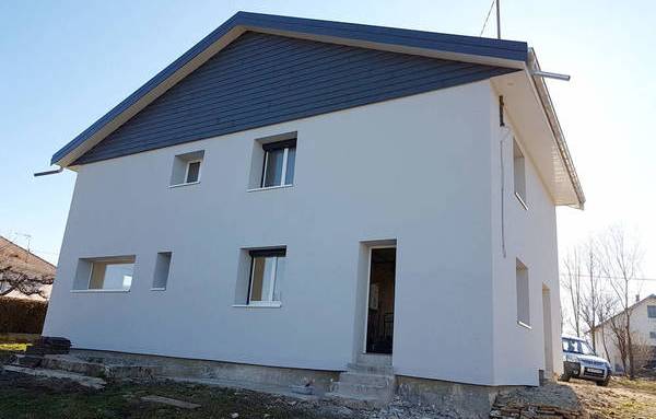 ITE - isolation extérieure en fibres de bois