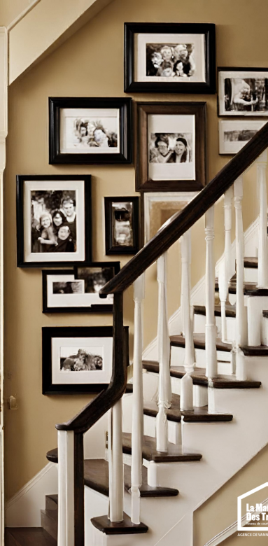 Décoration tableau escalier Vannes