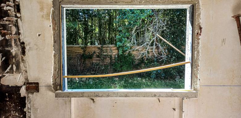 Fenêtre en attente et reprise des feuillures