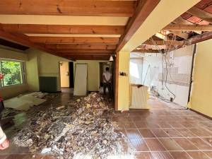 Chantier travaux maison