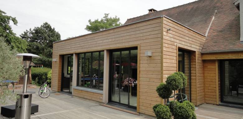 Extension en bois (91 - Essonne)
