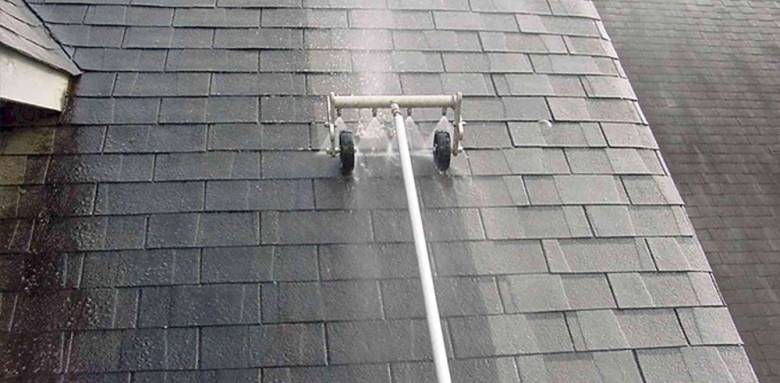 Toiture ardoise démoussage