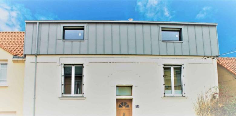 Bardage et toiture zinc