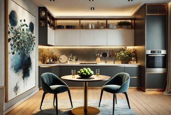 Un appartement ancien bien rénové et aménagé avec goût