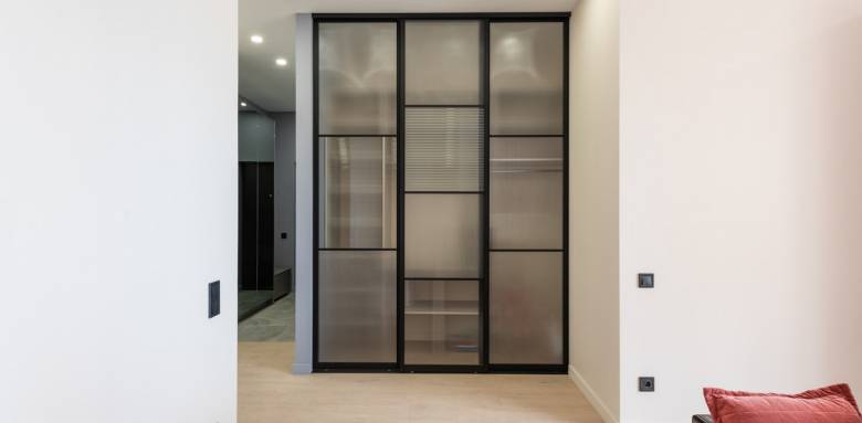 Porte verriere d'intérieur