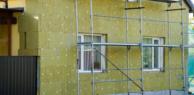 Pose d'une ITE (Essonne)