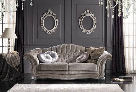 Salon au style Baroque