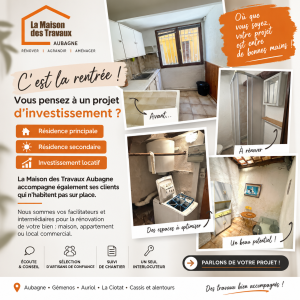 Conseils et accompagnement projet travaux Aubagne 