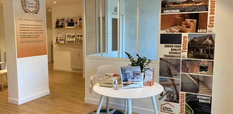 L'Agence La Maison Des Travaux Lyon Ouest vous accueille dans ses nouveaux locaux situé au 33 Quai Arloing à Lyon Vaise (69009)