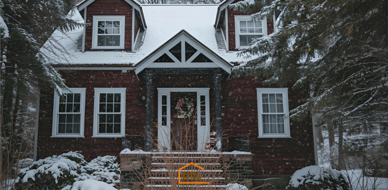 maison hiver