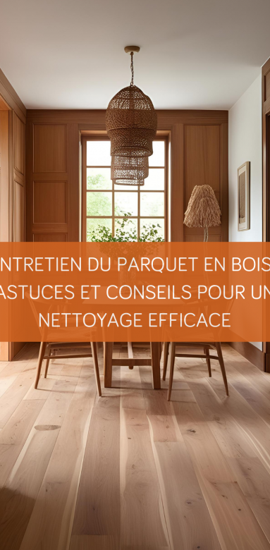 astuce nettoyage parquet bois