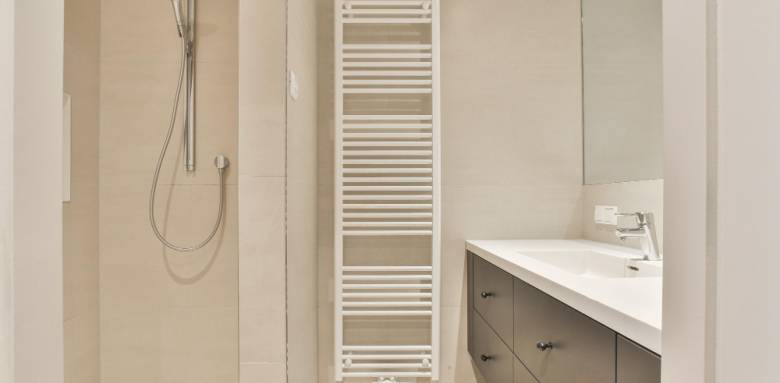 salle de bain bien chauffée