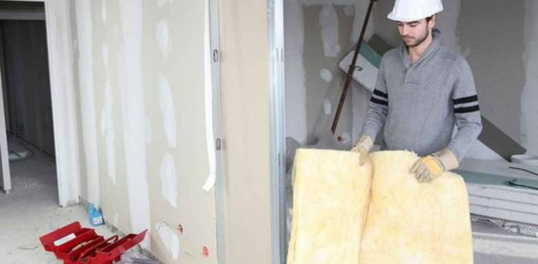 Travaux de rénovation énergétique, doublage de cloison - Nantes 44