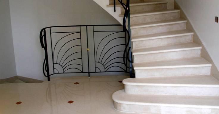 Escalier intérieur en maçonnerie - Nantes 44