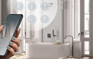 Salle de bain connectée