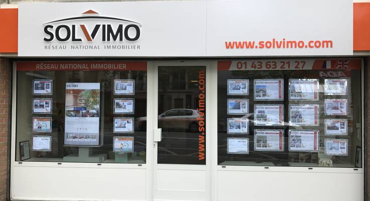 Une nouvelle vitrine pour cette agence immobilière