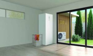 Installation d'une pompe à chaleur aérothermique air eau - Nantes 44