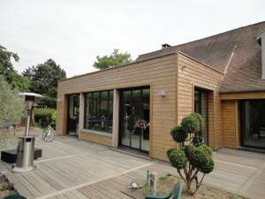 Construire une extension en bois à Vichy