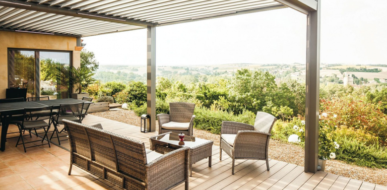 Pergola bioclimatique
